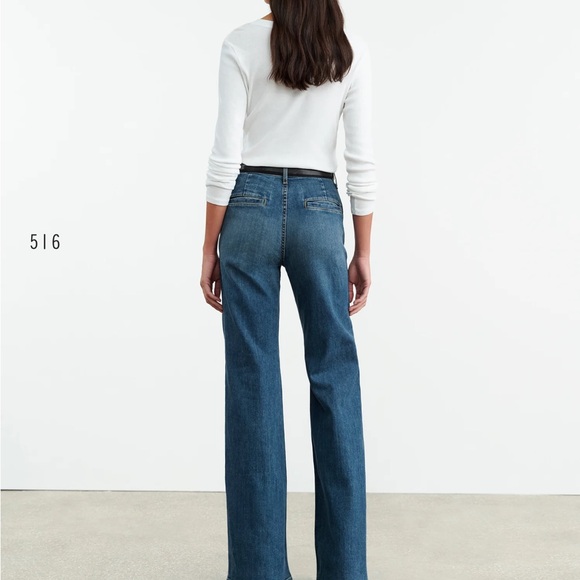 Nili Lotan Anna Jean in Classic Wash - Picture 4 of 12